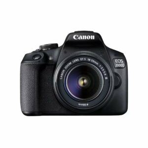 Canon EOS 2000D Kit 18-55 IS + SB130 + Carte 16GB